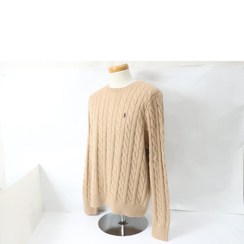 POLO RALPH LAUREN ラルフローレン/ケーブルニット・コットン