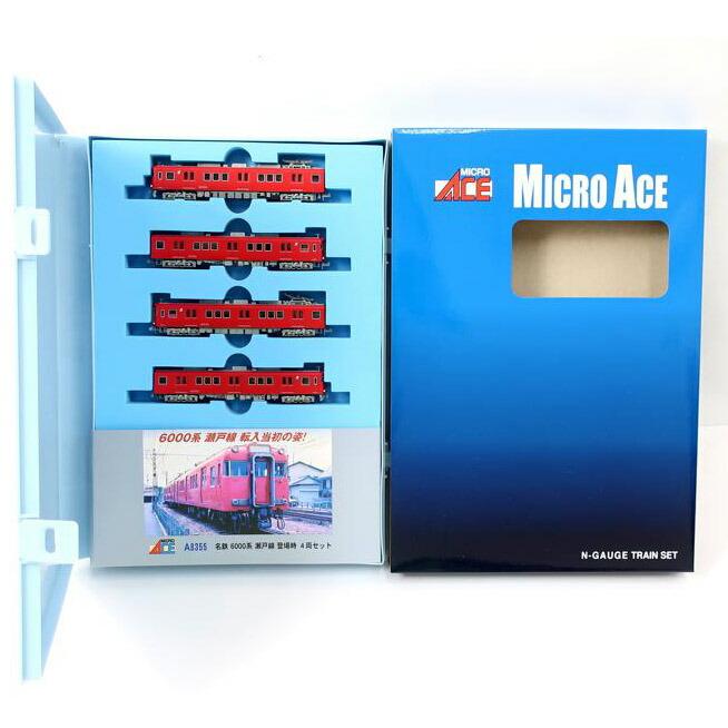 MICROACE マイクロエース/名鉄6000系瀬戸線 登場時4両セット Nゲージ 電車模型/A-8355/Nゲージ類/SAランク/65【中古】 MICROACE マイクロエース/名鉄6000系瀬戸線 登場時4両セット N