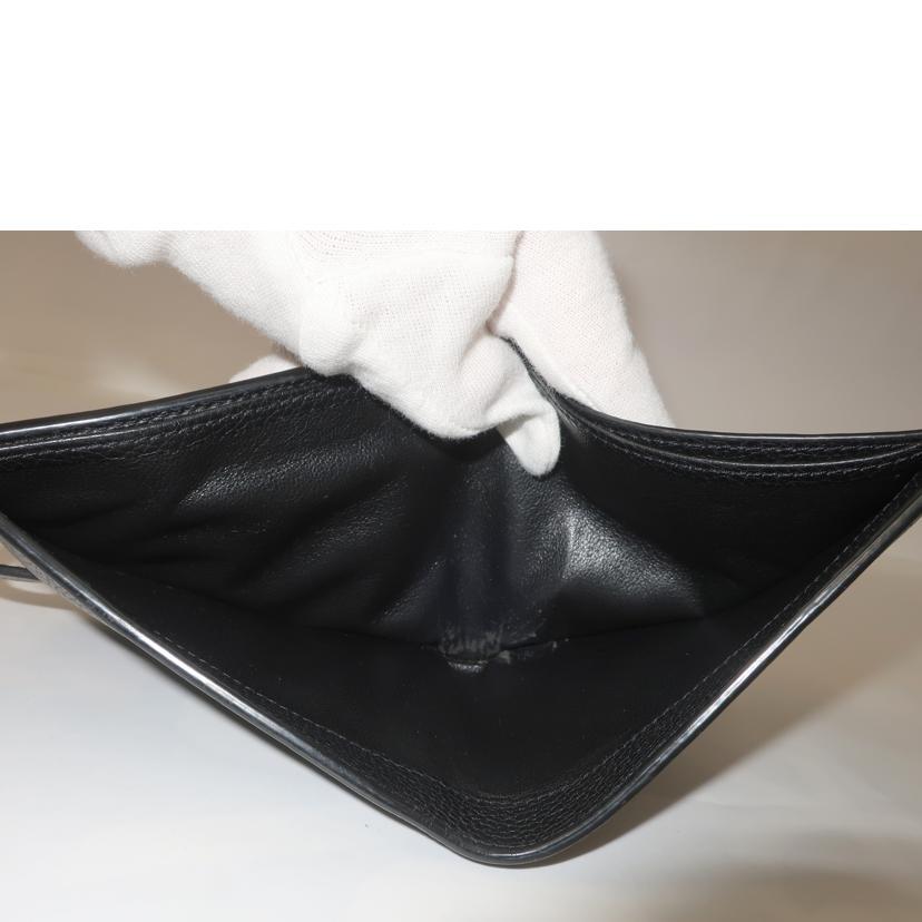 SAINT LAURENT サンローラン/サックドジュール 二ツ折リ財布 レザー  