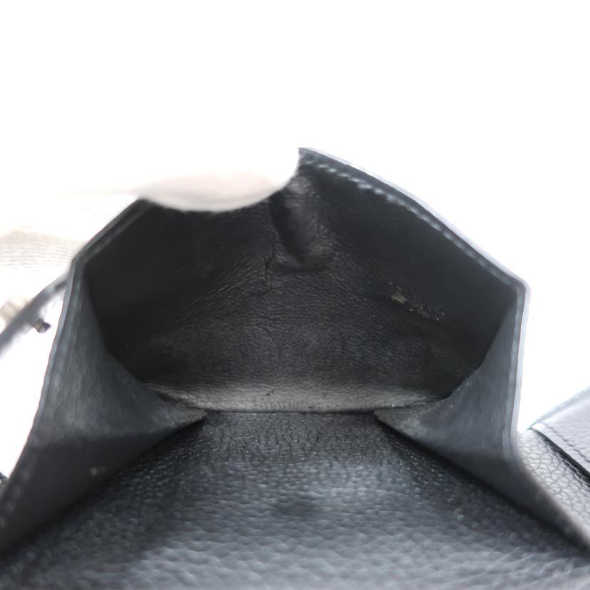 SAINT LAURENT サンローラン/サックドジュール 二ツ折リ財布 レザー  