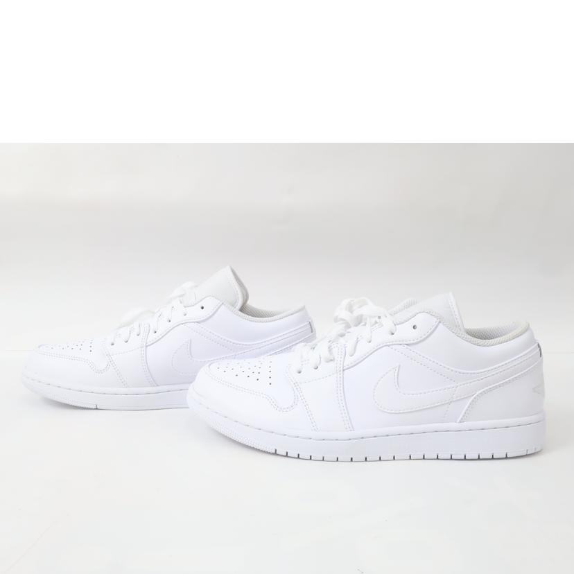 NIKEナイキ/エアジョーダン1ロウAIRJORDAN1LOW/28.0cm/ホワイト/553558