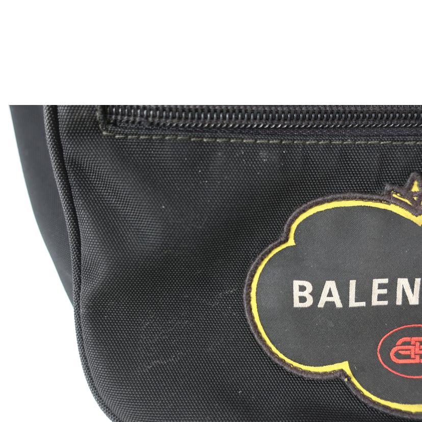 BALENCIAGA バレンシアガ/EXPLORER ボディバッグ ブラック/ブランドバック/Bランク/65【中古】 br>BALENCIAGA バレンシアガ/EXPLORER ボディバッグ ブラック/Bランク