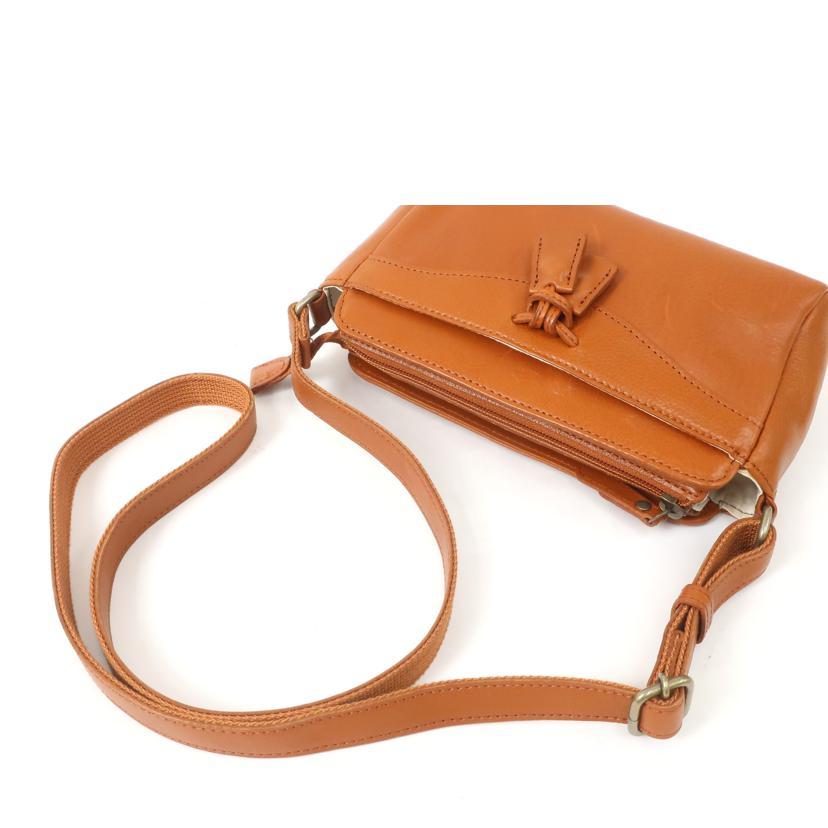 Dakotaブラウンレザー ショルダーバッグ 本革ショルダーバッグ（ショルダーバッグ）｜(ダコタ/Dakota