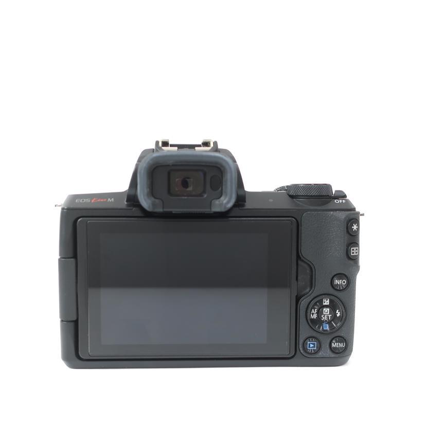 Canon キャノン/ミラーレス一眼カメラ ダブルズームキット/EOS Kiss M/831047001682/Aランク/65【中古】 キヤノン（Canon） キャノン/ミラーレス一眼カメラ ダブルズームキット