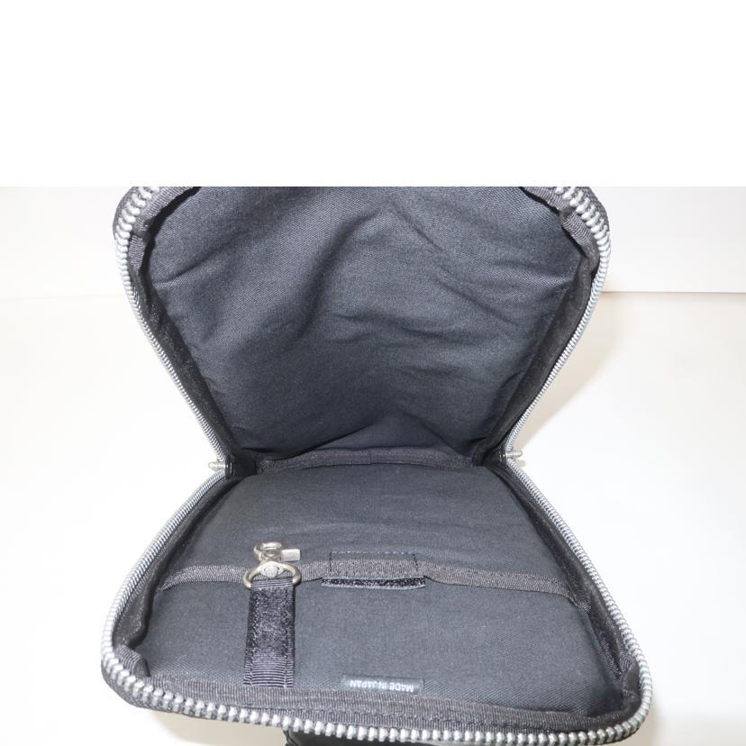 PORTER ポーター/PORTER ワンショルダーバッグ/Aランク/65【中古】 PORTER ポーター/スリングショルダー 斜め掛け ボディバッグ ブラック