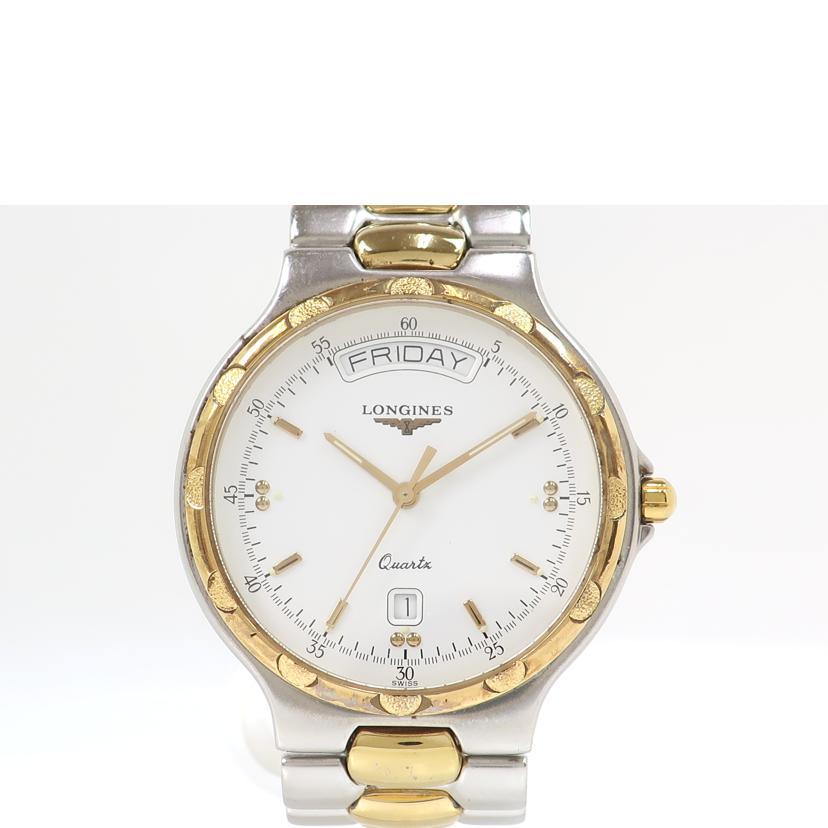 LONGINES ロンジン/コンクエスト Conquest ベルト歪み有/L1 615 3/272*****/Bランク/65【中古】 LONGINES（ロンジン） ロンジン/コンクエスト Conquest ベルト歪み有