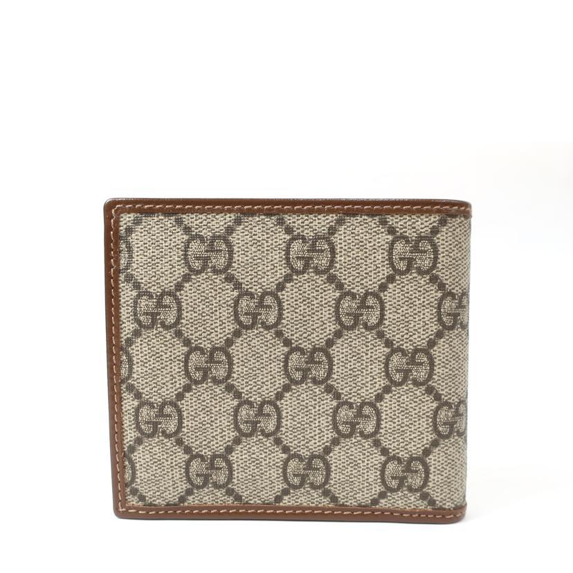 GUCCI（グッチ） グッチ/GG 二つ折り財布 ブラウン/673000/SSAランク
