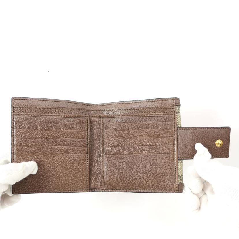 GUCCI グッチ/GG柄 二つ折り財布/523173/Aランク/65【中古】 GUCCI（グッチ） グッチ/GG柄 二つ折り財布/523173/Aランク/65【中古
