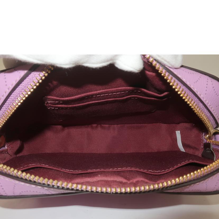 COACH コーチ/ラグジュアリー パフォレイテッド シグネチャーレザーショルダーバッグ ライトパープル/2403/Aランク/65【中古】 COACH（コーチ） コーチ/ラグジュアリー パフォレイテッド