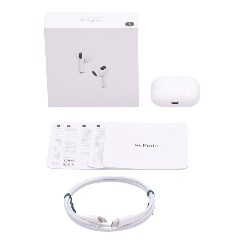 Apple アップル/AirPods（第3世代）/MME73J/A/VVCY6WFGYJ/Bランク/65