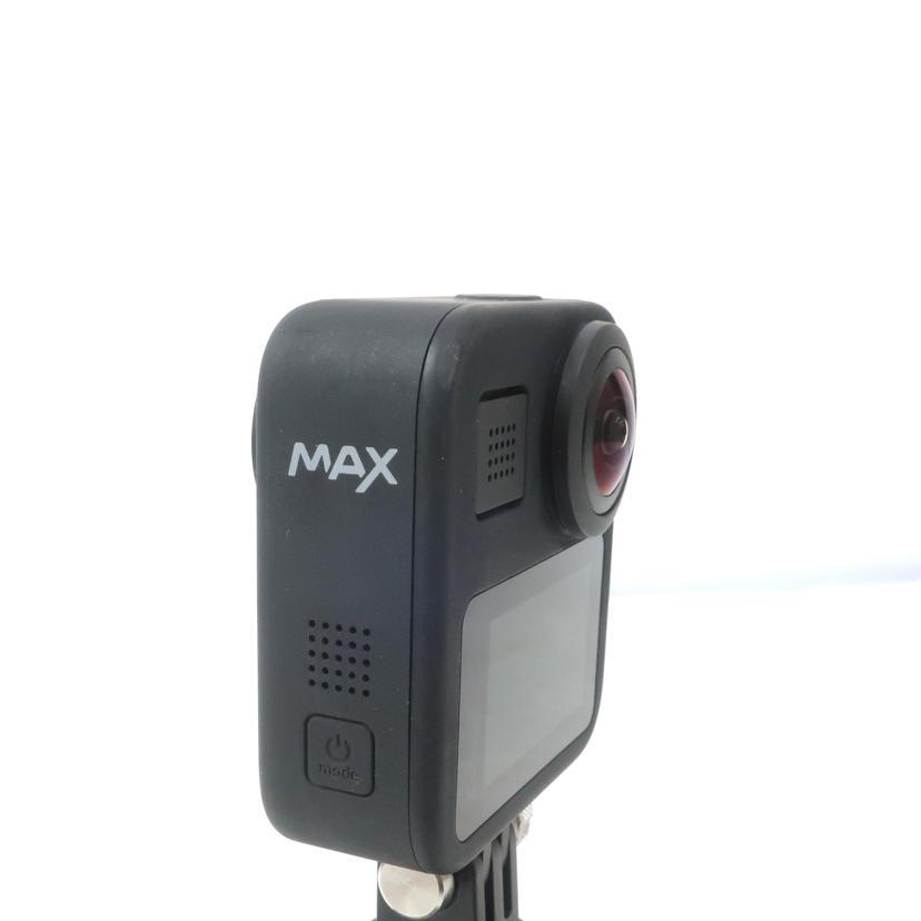 GO Pro MAX アクションカメラ 本体 CHDHZ-201-FW ブラック レンタル] GoPro MAX CHDHZ-201-FW - ゴープロの360°アクションカメラ