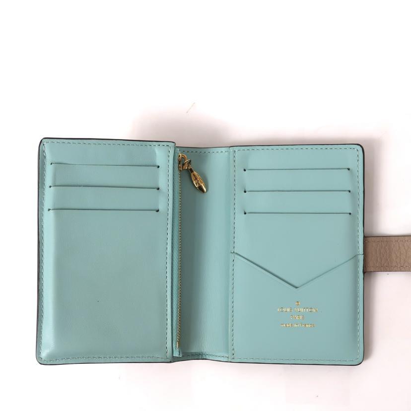 LOUIS VUITTON ルイ・ヴィトン/ヴェルティカル ウォレット コンパクト 二つ折り財布 ベージュ/M82198/IC/ABランク/65【中古】 LOUIS VUITTON（ルイ・ヴィトン） ルイ・ヴィトン/ヴェルティカル