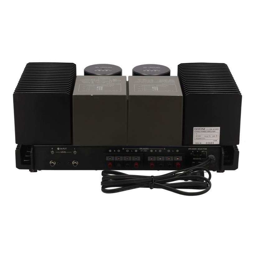 DAITONE アンプ DIATONE ダイヤトーン/パワーアンプ/DA-A10DC/01604/Bランク/65【中古