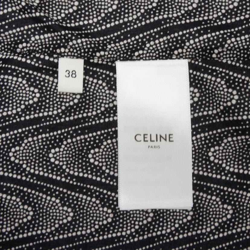 CELINE（セリーヌ） CELINE by Hedi Slimane/オープンカラー総柄半袖