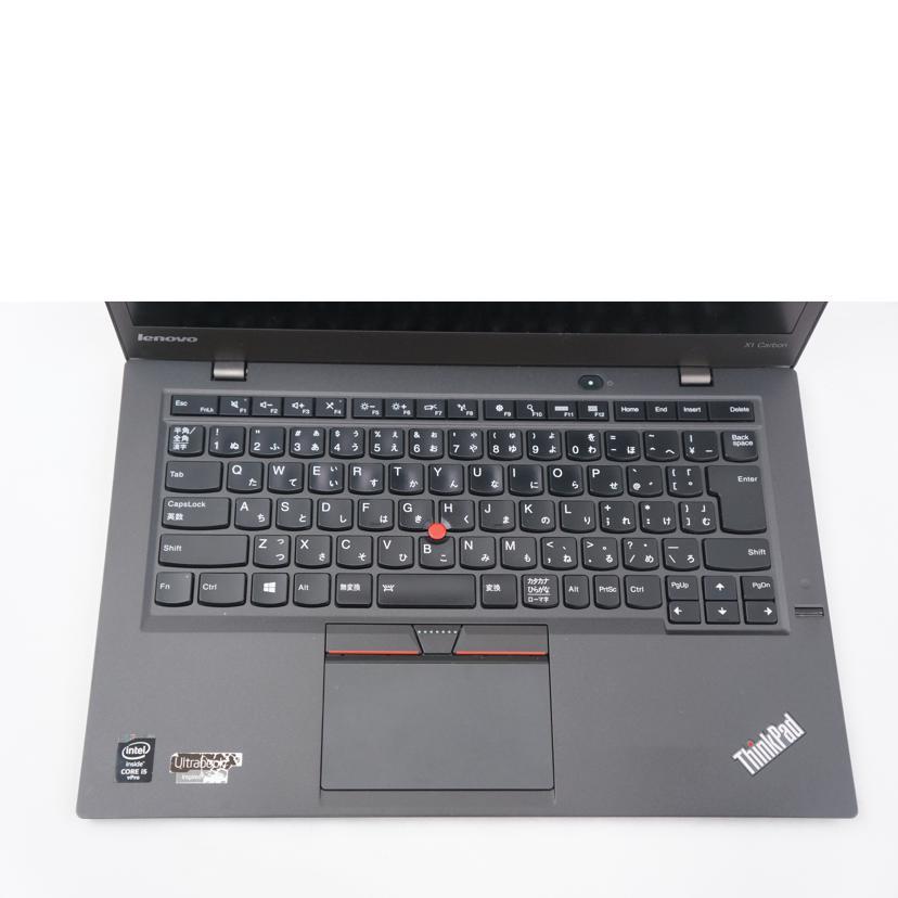 lenovo レノボ/ノートパソコン/ThinkPad X1 Carbon Gen3/1s20BTA100JPR90JT9L9/ABランク/67【中古】 lenovo レノボ/ノートパソコン/ThinkPad X1 Carbon Gen3/1s20BTA100JPR90JT9L9/ABランク/67【中古】