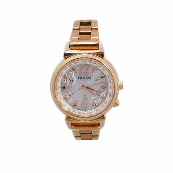 【美品】SEIKO ルキア ソーラー電波 レディース腕時計 1B25-0AHO SEIKO（セイコー） セイコー/ルキア/ソーラー電波/1B25-0AN0