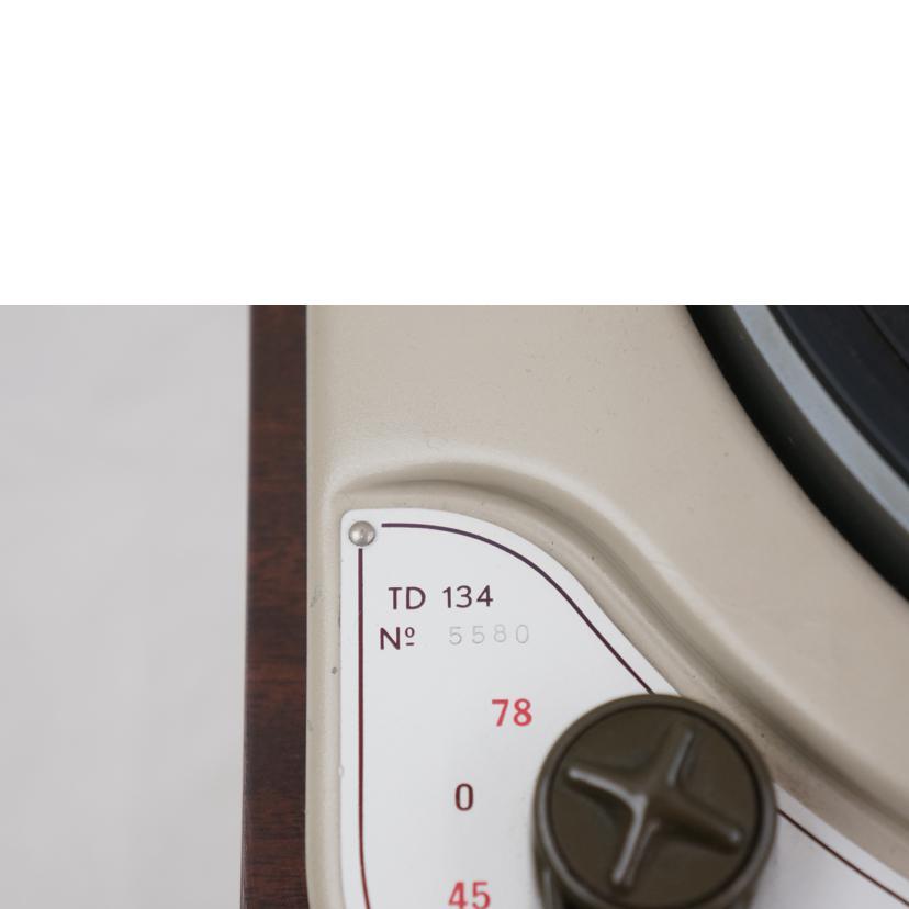 THORENS トーレンス/レコードプレーヤー/TD134/5580/ピュアオーディオ/ABランク/67【中古】 楽天市場】THORENS トーレンス/レコードプレーヤー/TD134/5580