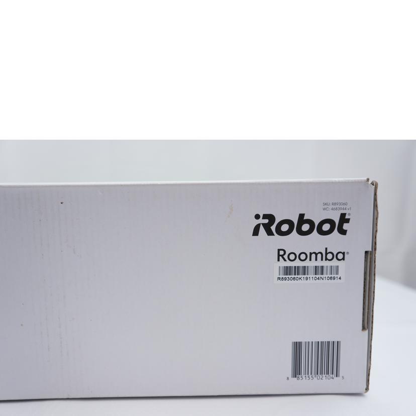 iRobot アイロボット/ロボット掃除機ルンバ893/Roomba 893/家電品/Aランク/67【中古】 br>iRobot アイロボット/ロボット掃除機ルンバ893/Roomba 893/Aランク