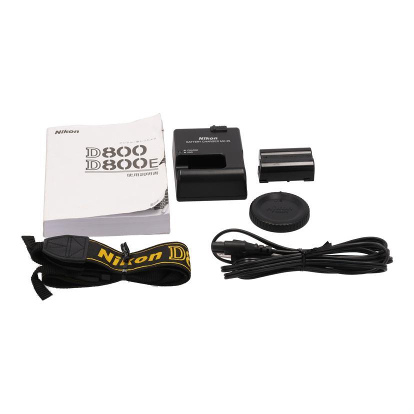 Nikon ニコン/デジタル一眼/D800 ボディ/2030872/Bランク/67【中古  