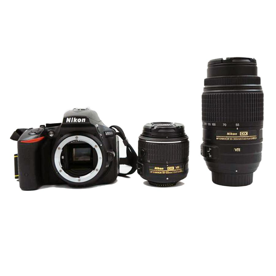Nikon ニコン/デジタル一眼 ダブルレンズキット/D5500/ABランク