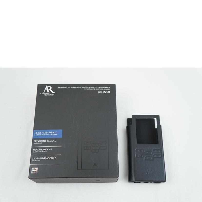 Acoustic Research アコースティックリサーチ/ポータブルオーディオ/AR-M200/U452A0124/ABランク/67【中古】 Acoustic Research アコースティックリサーチ/ポータブル