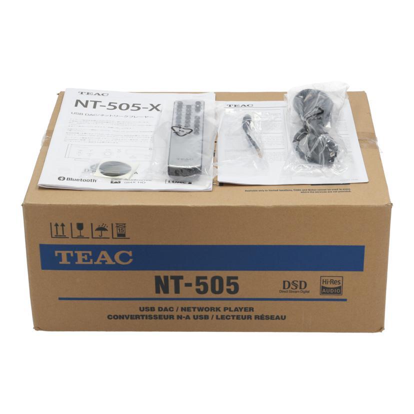 TEAC ティアック/ネットワークプレーヤー/NT-505/Bランク/67【中古】 TEAC（ティアック） ティアック/ネットワークプレーヤー/NT-505/B