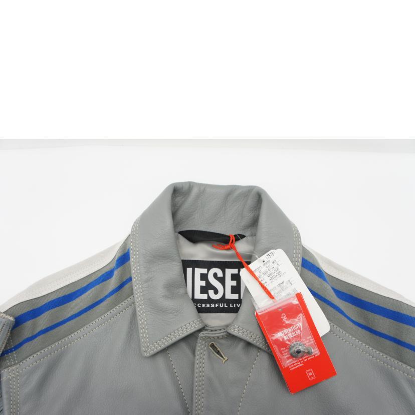 DIESEL ディーゼル/ダメージ加工レザージャケット S/SAランク/67【中古