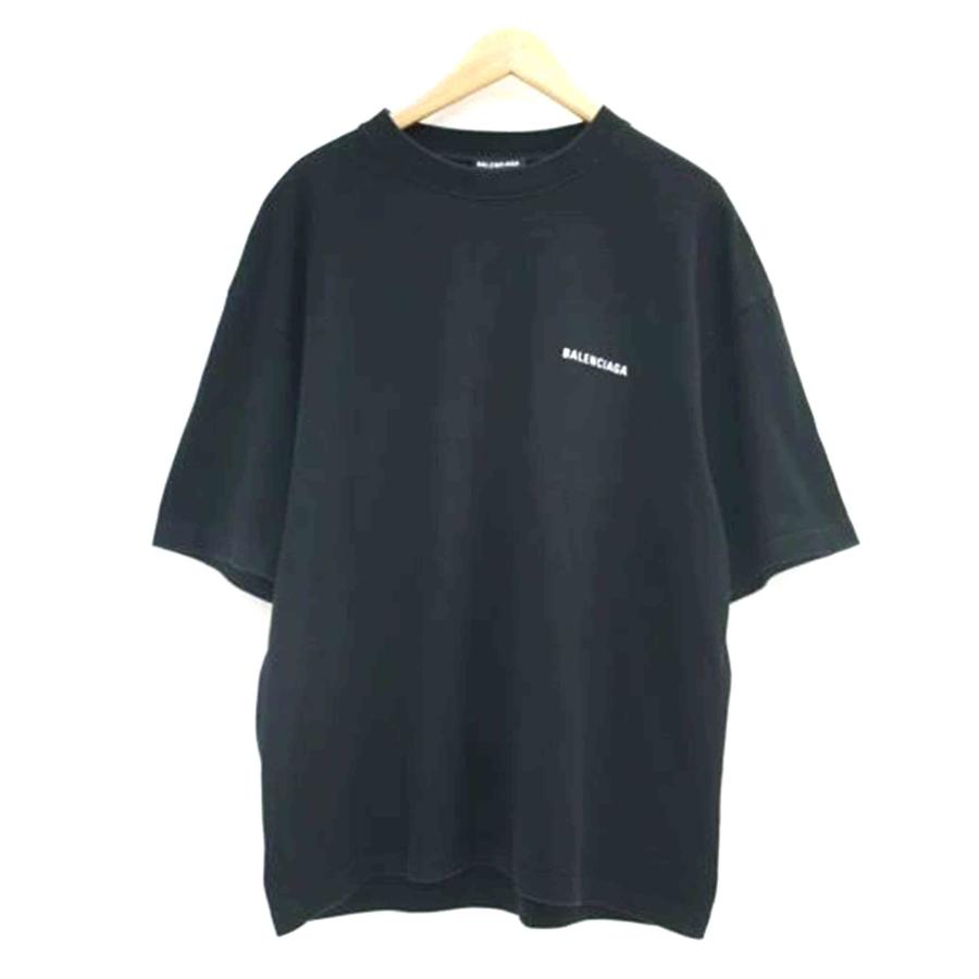 BALENCIAGA（バレンシアガ） バレンシアガ/ロゴプリントTシャツ/B