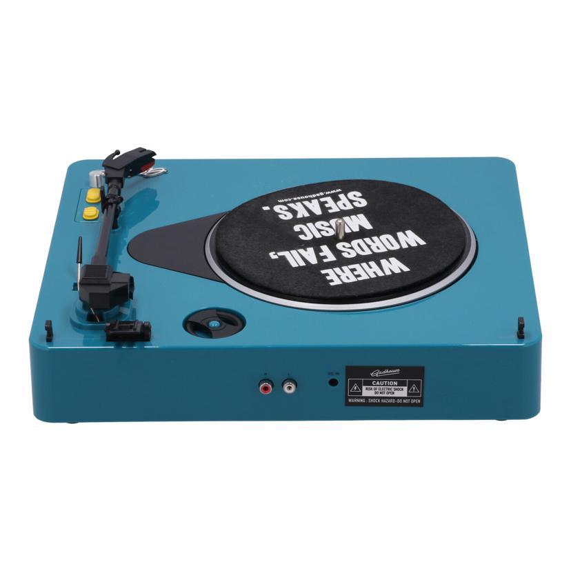 Gadhouse ガッドハウス/レコードプレーヤー/Brad Retro record GREEN