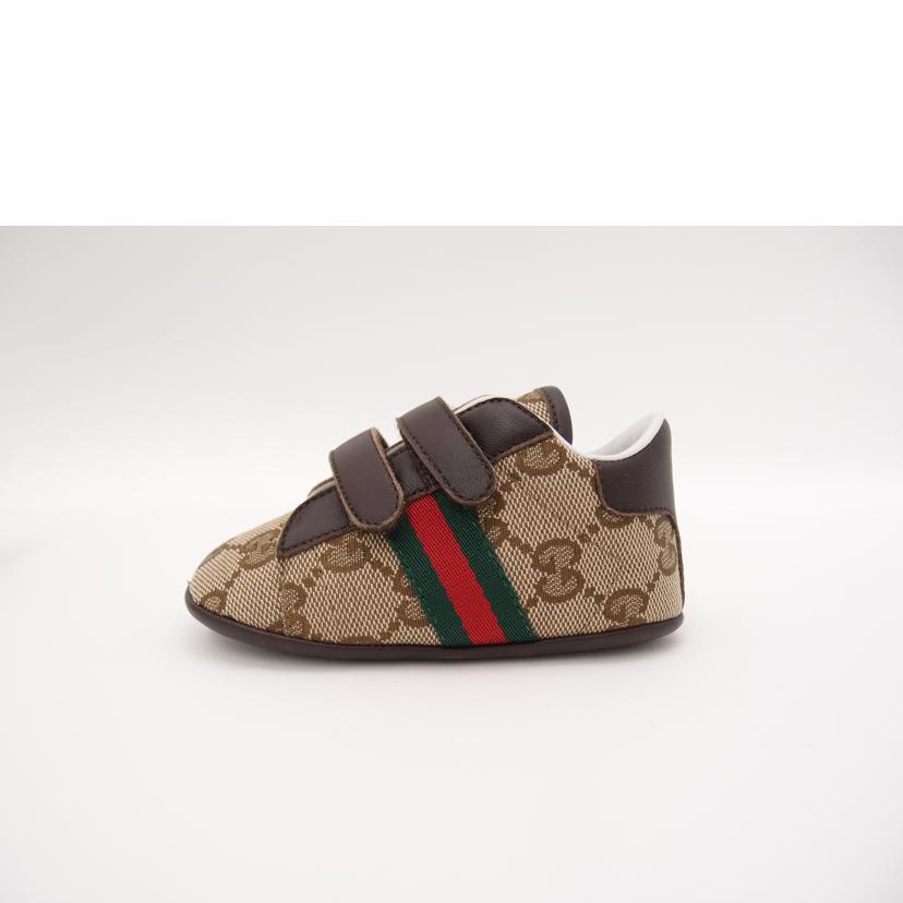 GUCCI グッチ/GGキャンバスベビースニーカー/19/約12/グッチ/SA