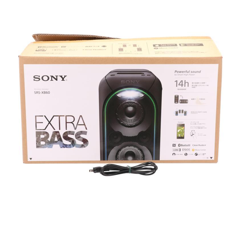 SONY ソニー/ワイヤレススピーカー/SRS-XB60/2102645/Bランク/69【中古