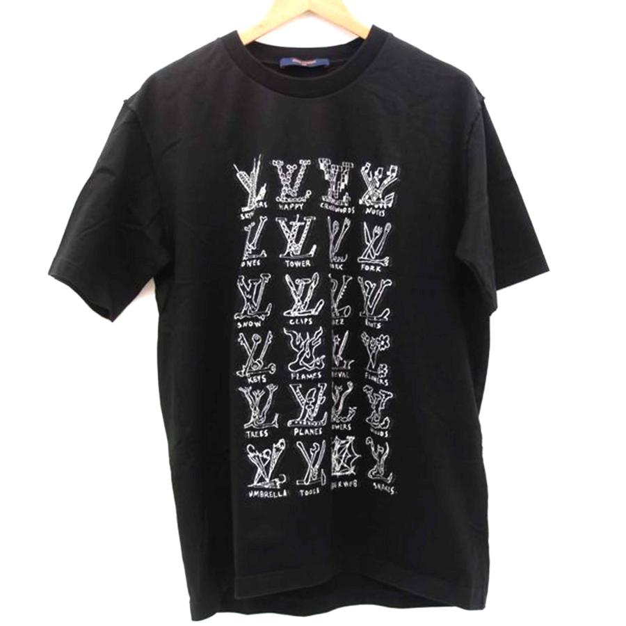 Louis Vuitton ルイヴィトン/カートゥーンLVロゴシャツ/RM211M ZMI 