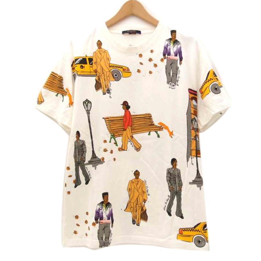 LOUIS VUITTON ルイ・ヴィトン/ニューウォーカーズヴァージアル プリントTシャツ/RM192 NPG HHY91W/XL/ルイ・ヴィトン/SAランク/69【中古】 LOUIS VUITTON（ルイ・ヴィトン） ルイ・ヴィトン/ニューウォーカーズ