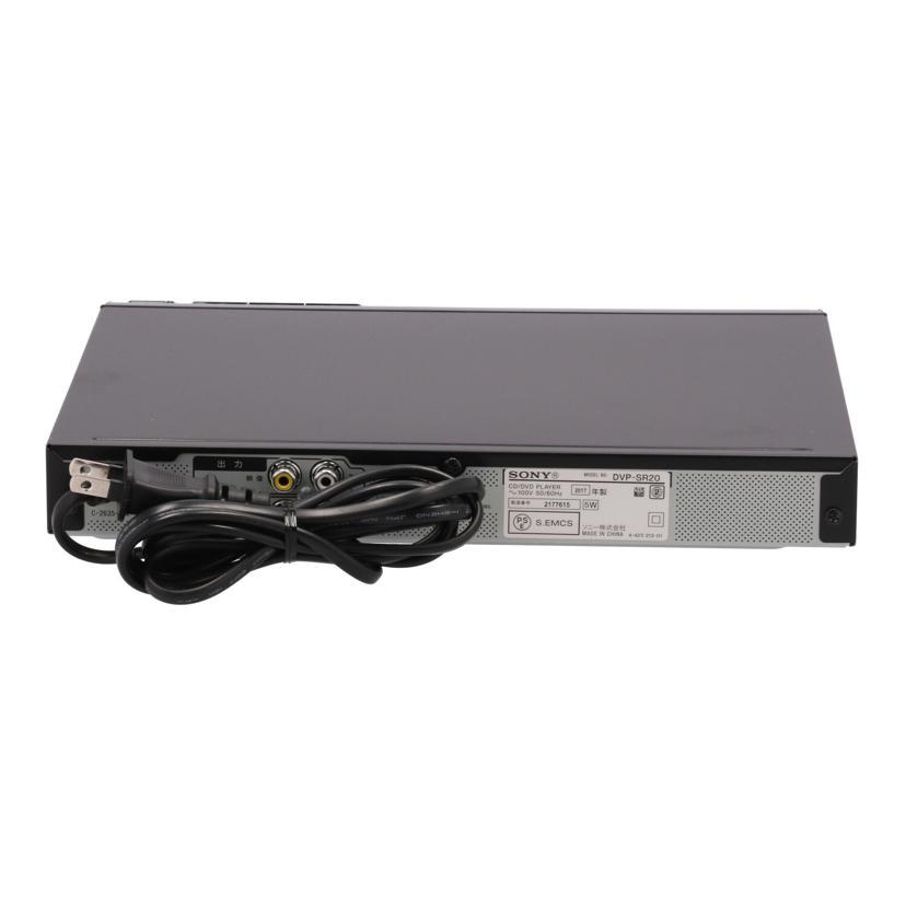 SONY（ソニー） ソニー/DVDプレーヤー/DVP-SR20/2177615/プレーヤー/B