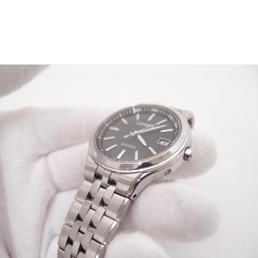 CITIZEN シチズン/EXCEED/TITANIUM/電波ソーラー/AS7040-59E/871******/時計/Bランク/69【中古】 CITIZEN（シチズン） シチズン/EXCEED/TITANIUM/電波ソーラー/AS7040