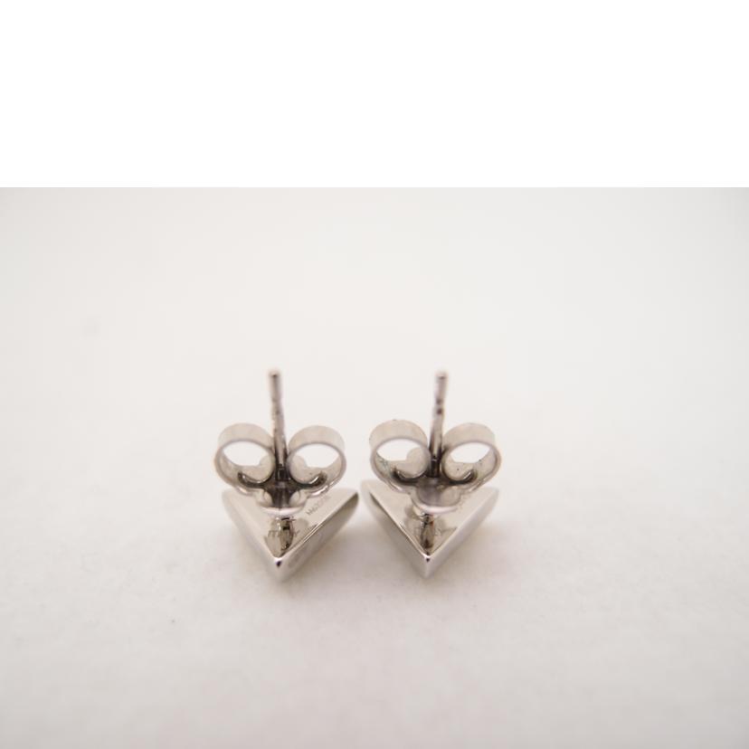 Louis Vuitton V字型ピアス シルバー LOUIS VUITTON V字型ピアス シルバー