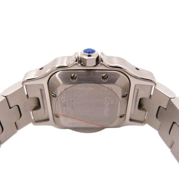 Cartier カルティエ/サントスガルベSM/自動巻き/W20054D6/982*****/SAランク/69【中古】 Cartier - Cartier カルティエ/サントスガルベSM/自動巻き/W20054D6