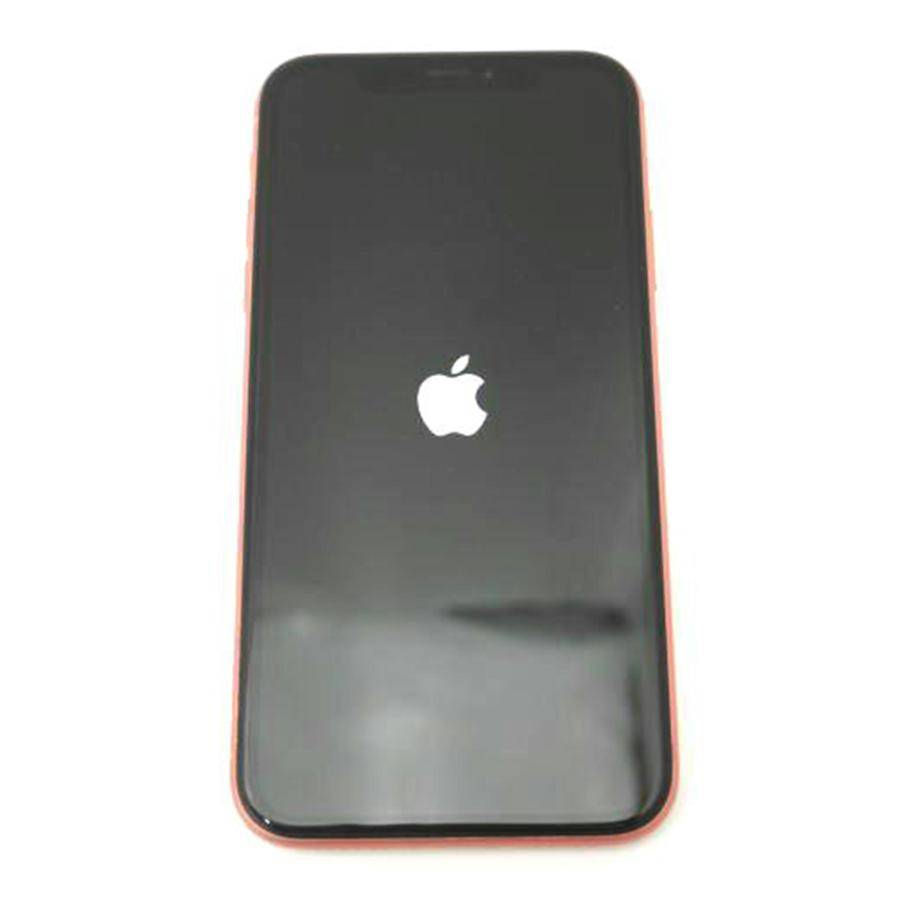 Apple アップル/iPhoneXR 64GB コーラル/SIMロック解除済み/MT0A2J/A 
