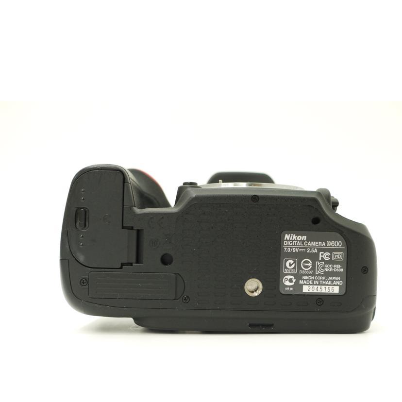 Nikon ニコン/デジタル一眼レフカメラ ボディ/D600/2045156/Bランク/81