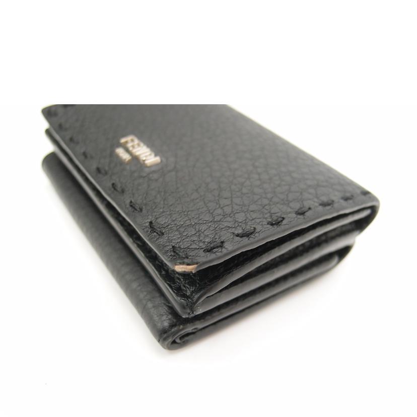 FENDI フェンディ/セレリアコンパクト財布/ブラック/082*****/ABランク/69【中古】 FENDI（フェンディ） フェンディ/セレリアコンパクト財布/ブラック/082