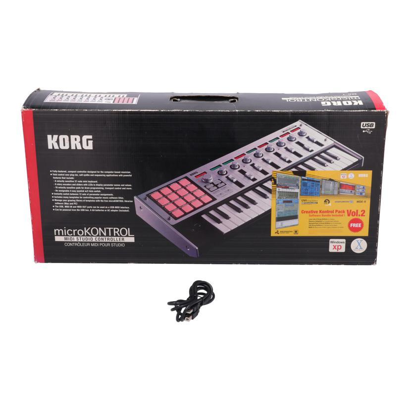 KORG（コルグ） コルグ/MIDIキーボードコントローラー/microKONTROL/MC