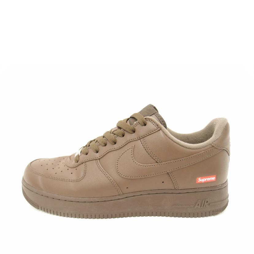 NIKE ナイキ/×Supreme AIR FORCE 1 LOWブラウン/CU9225-200/A