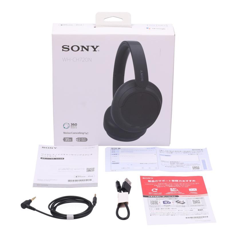 SONY（ソニー） ソニー/ワイヤレスヘッドホン/WH-CH720N/S011068480D/B