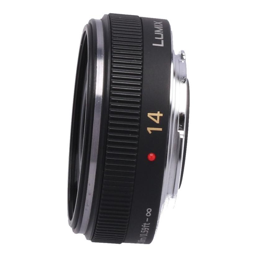 Panasonic パナソニック/交換レンズ/14mm/H-H014/BR0KA007390/Bランク/69【中古】 Panasonic（パナソニック） パナソニック/交換レンズ/14mm/H-H014