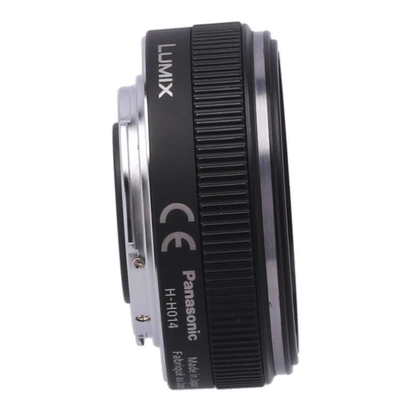 Panasonic パナソニック/交換レンズ/14mm/H-H014/BR0KA007390/Bランク/69【中古】 Panasonic（パナソニック） パナソニック/交換レンズ/14mm/H-H014