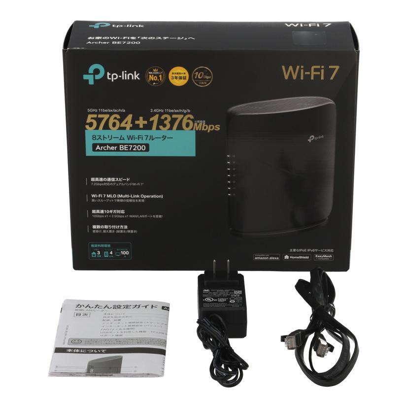 TP-Link TP-Link TPリンク/Wi−Fi7無線LANルーター/Archer BE7200