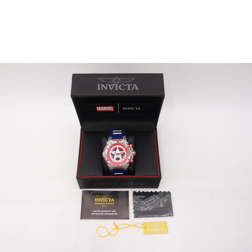 INVICTA（インビクタ） インヴィクタ/キャプテンアメリカ/クロノグラフ