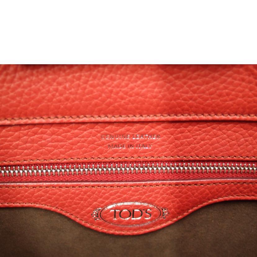 TOD'S トッズ/ウェーブスタッズトート/SAランク/69【中古】_4