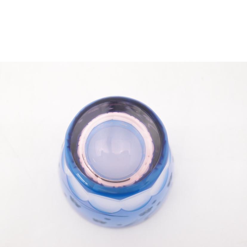 SAIHOU 彩鳳/江戸切子 彩鳳/ミニオールド ブルーピンク/Sランク/69【中古】の画像