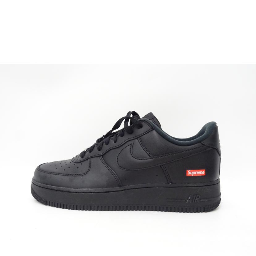 NIKE ナイキ/AIR FORCE 1LOW/SUPREME/CU9225-001/Sランク/05【中古】 NIKE×Supreme ナイキ×シュプリーム/エアフォース1LOW/BK/CU9225-001/S